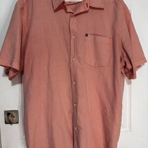 Quiksilver men's short sleeve shirt